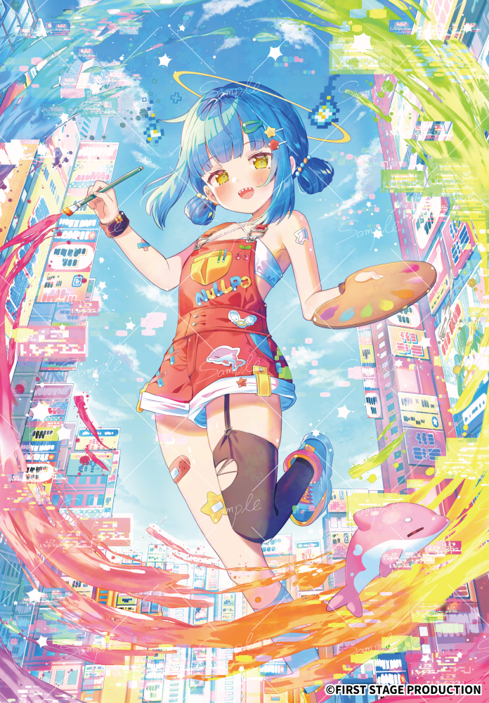 mochituke nullpo (first stage production) drawn by ikari_(aor3507)