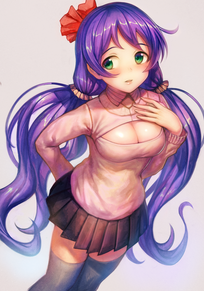 tojo nozomi (love live! and 1 more) drawn by urokoda