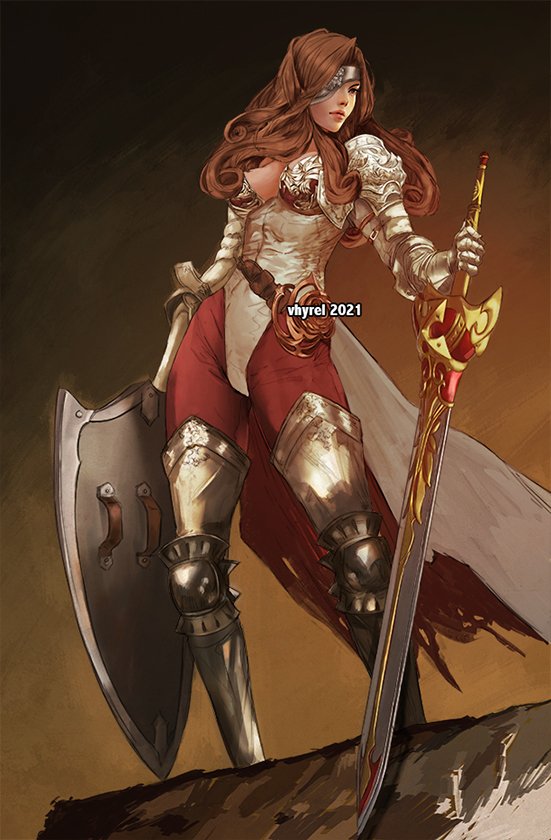 beatrix (final fantasy and 1 more) drawn by vhyrel