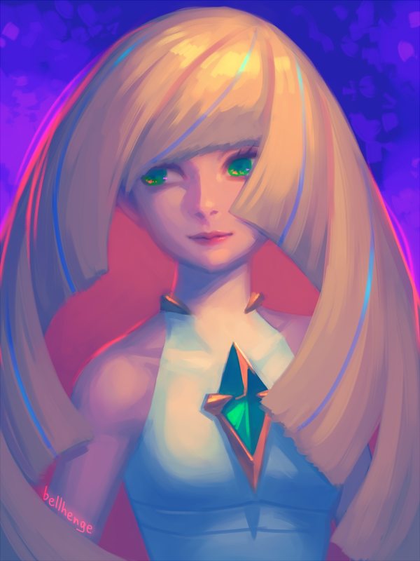 lusamine (pokemon and 1 more) drawn by bellhenge