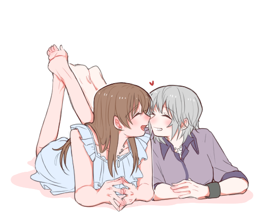 nitta minami and anastasia (idolmaster and 1 more) drawn by bowwow_(hamju94)