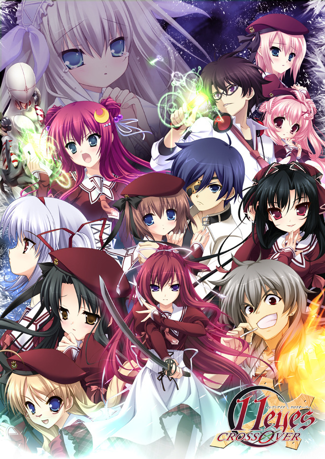 kusakabe misuzu, momono shiori, minase yuka, hirohara yukiko, tachibana kukuri, and 6 more (11eyes)