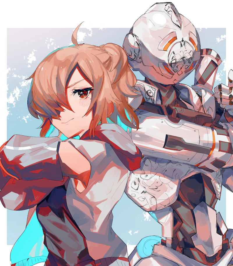 pathfinder and war machine pathfinder (original and 1 more) drawn by chikichi