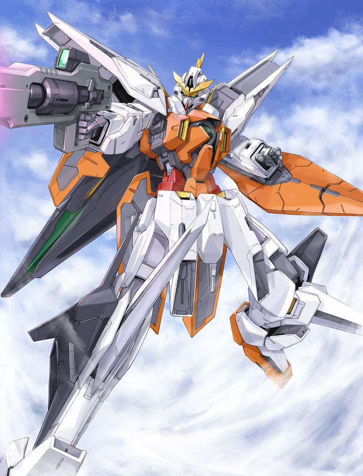 gundam kyrios (gundam and 1 more) drawn by tomo_(machinemess)