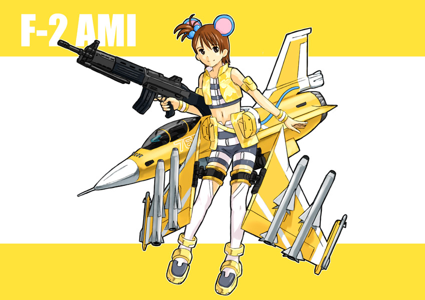 futami ami (idolmaster and 3 more) drawn by ganzyu_i