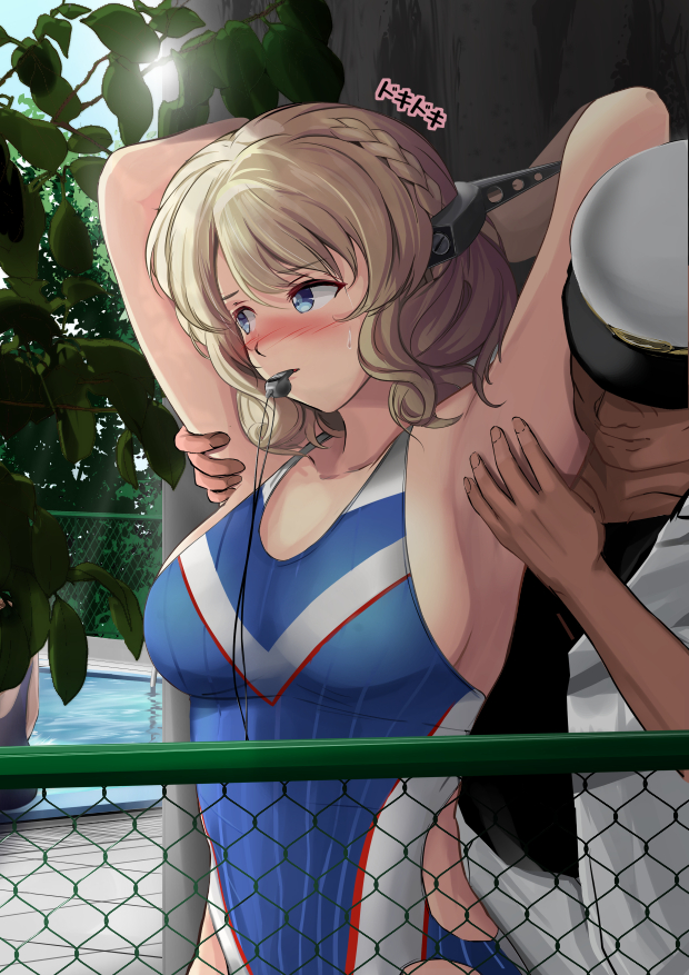 admiral and colorado (kantai collection) drawn by takamaru_(akisora_drawing)