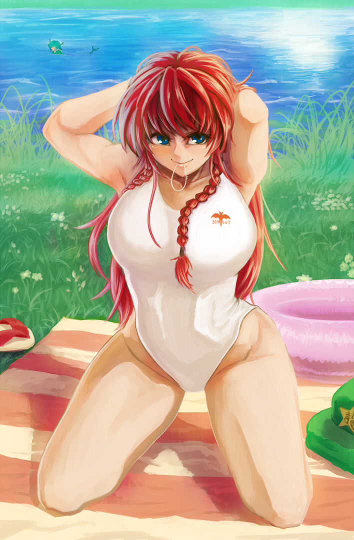 hong meiling and wakasagihime (touhou) drawn by koyubi_(littlefinger1988)