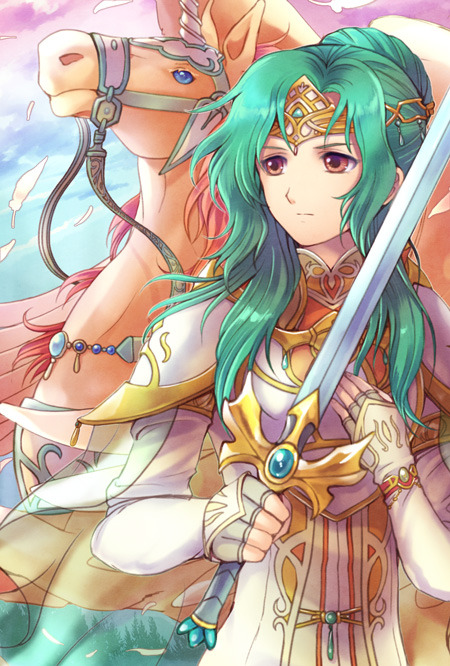 elincia ridell crimea (fire emblem and 1 more) drawn by nemupon_(goodlucky)