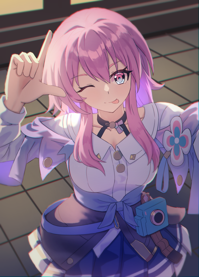 march 7th (honkai and 1 more) drawn by lan_qiandai