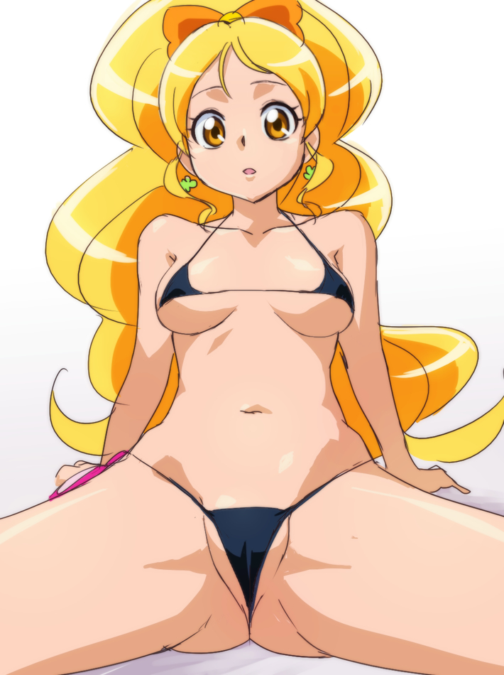 oomori yuuko and cure honey (precure and 1 more) drawn by oimanji