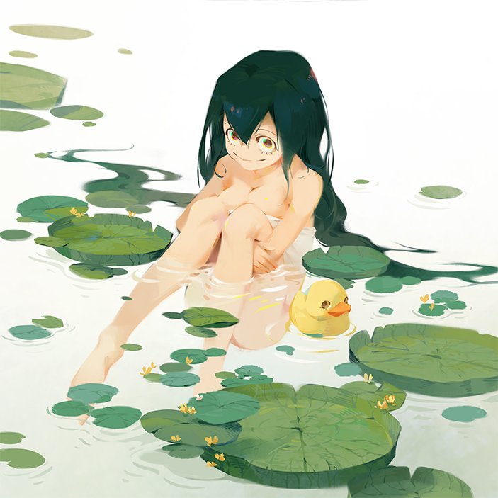 asui tsuyu (boku no hero academia) drawn by a-shacho