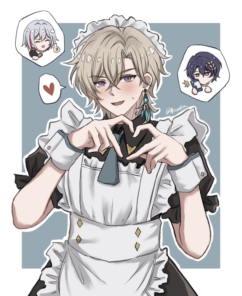 aventurine, dr. ratio, and topaz (honkai and 1 more) drawn by nirvelia
