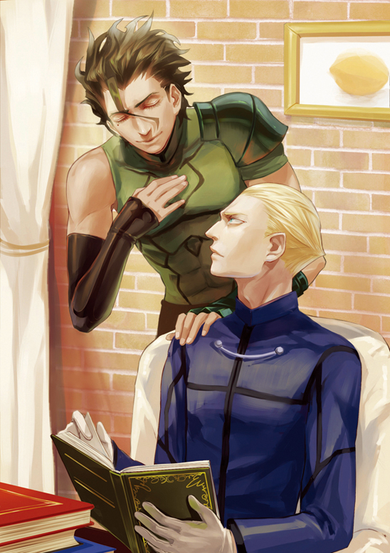diarmuid ua duibhne and kayneth el-melloi archibald (fate and 1 more) drawn by yunvshen