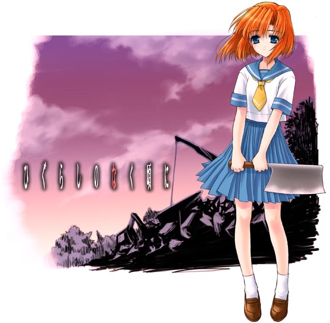 ryuuguu rena (higurashi no naku koro ni) drawn by kisaragi_mizu