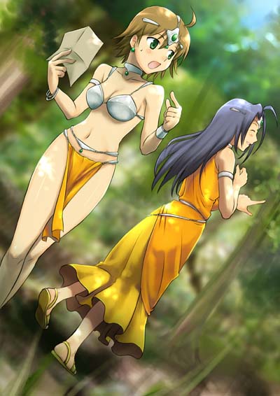 hoshii miki, miura azusa, manya, minea, and awakened miki (idolmaster and 3 more) drawn by umiichi_kurage