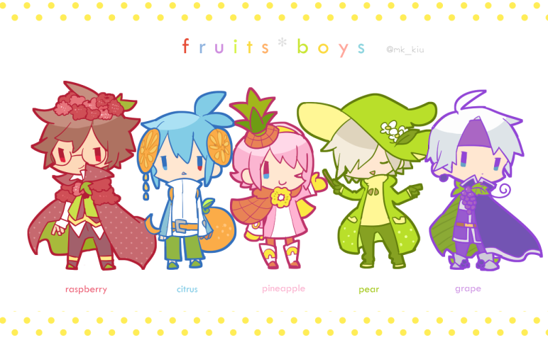 schezo wegey, sig, klug, lemres, ocean prince, and 2 more (puyopuyo and 1 more) drawn by mk_kiu