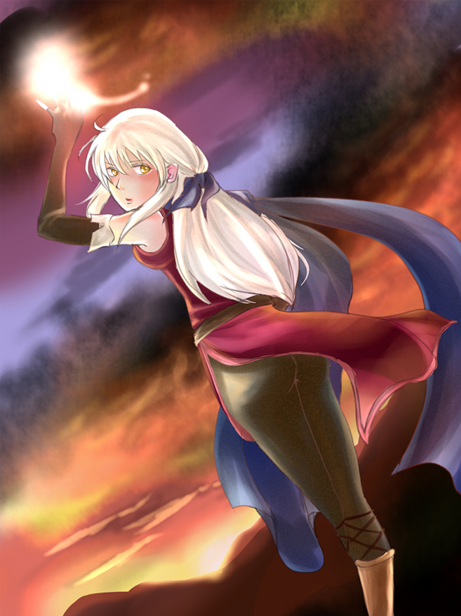micaiah (fire emblem and 1 more) drawn by sa_ato
