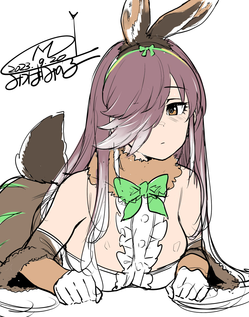 european hare (kemono friends) drawn by mitsuba_minoru
