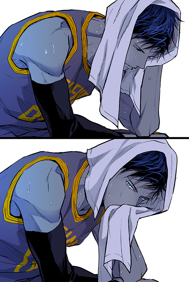 aomine daiki (kuroko no basuke) drawn by a_jou