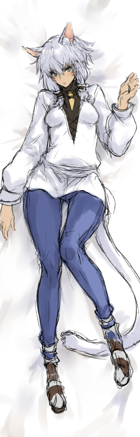 y'shtola rhul (final fantasy and 1 more) drawn by makimura_shunsuke