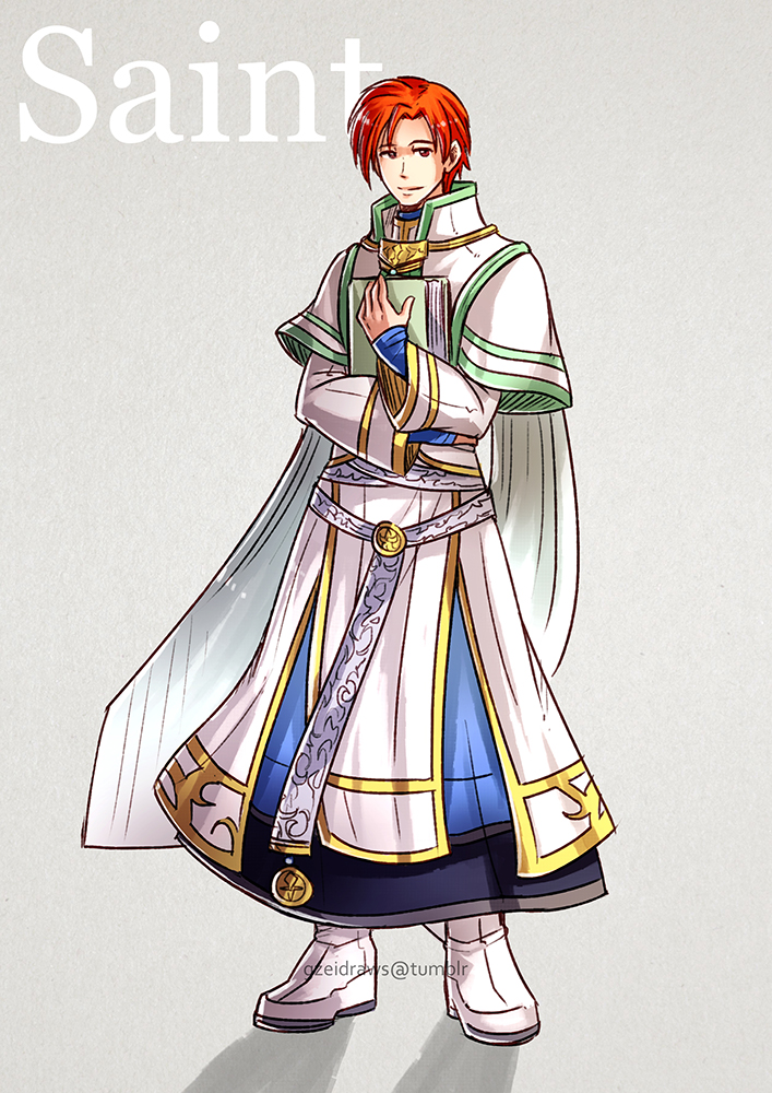 rhys (fire emblem and 2 more) drawn by gzei