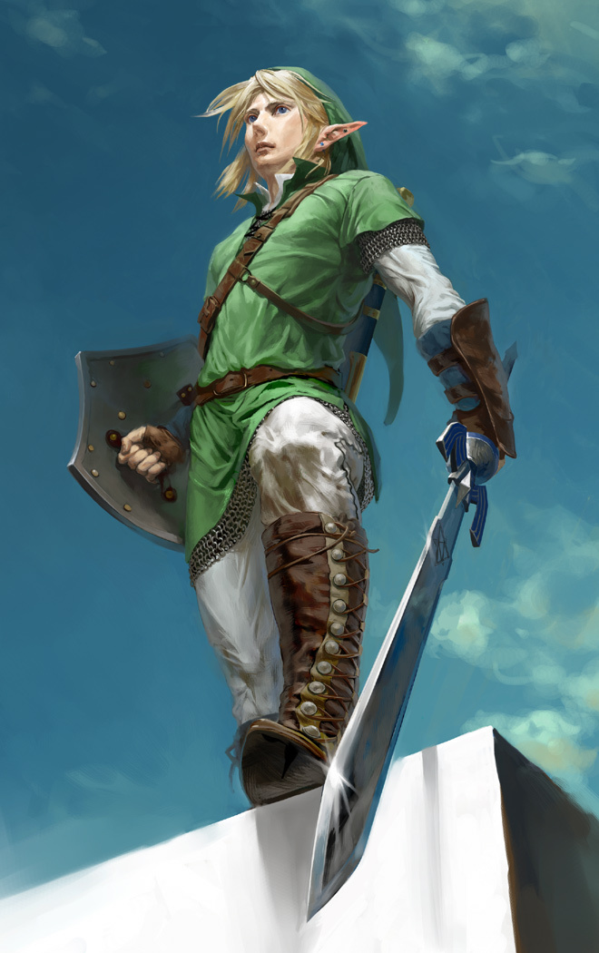 link (the legend of zelda and 1 more) drawn by iqo