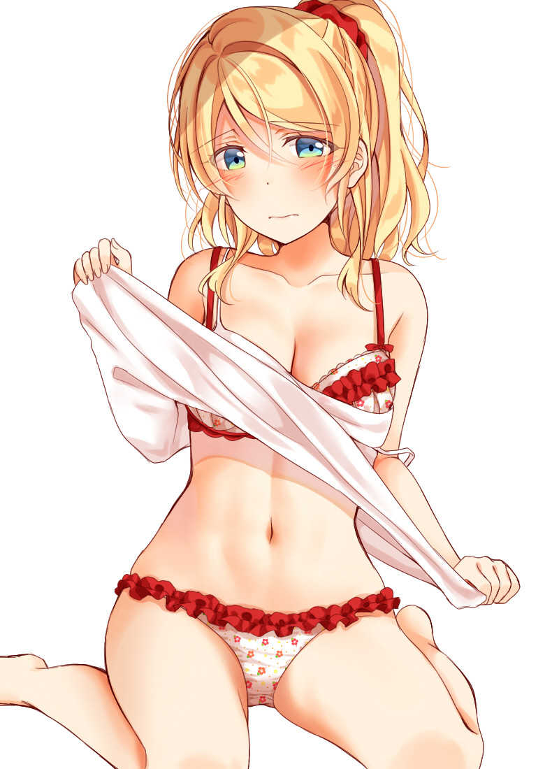 ayase eli (love live! and 1 more) drawn by mogu_(au1127)