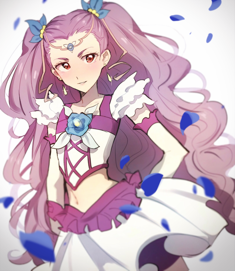 mimino kurumi, milk, and milky rose (precure and 2 more) drawn by grgrton