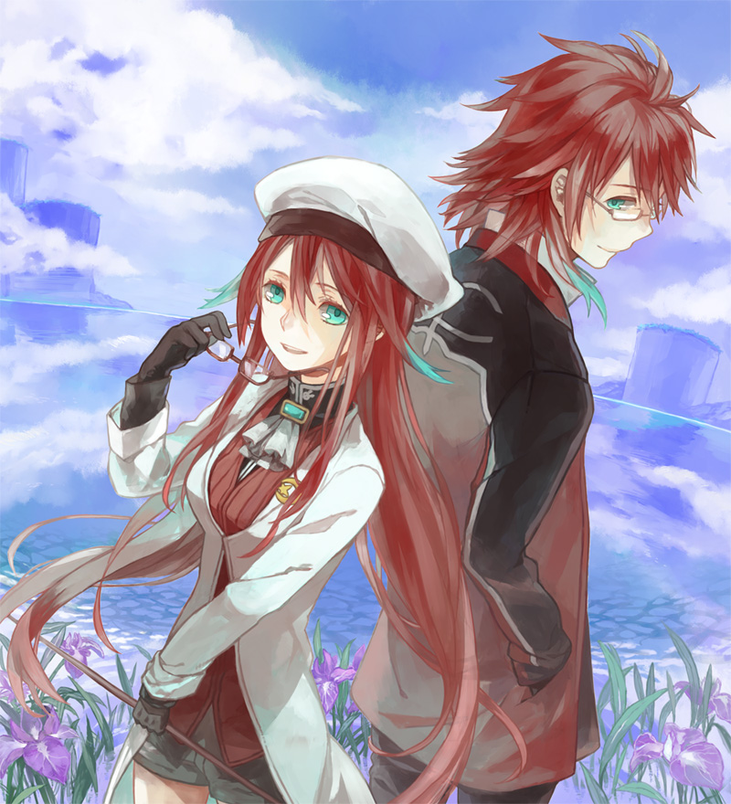 aty and rexx (summon night and 1 more) drawn by shinono