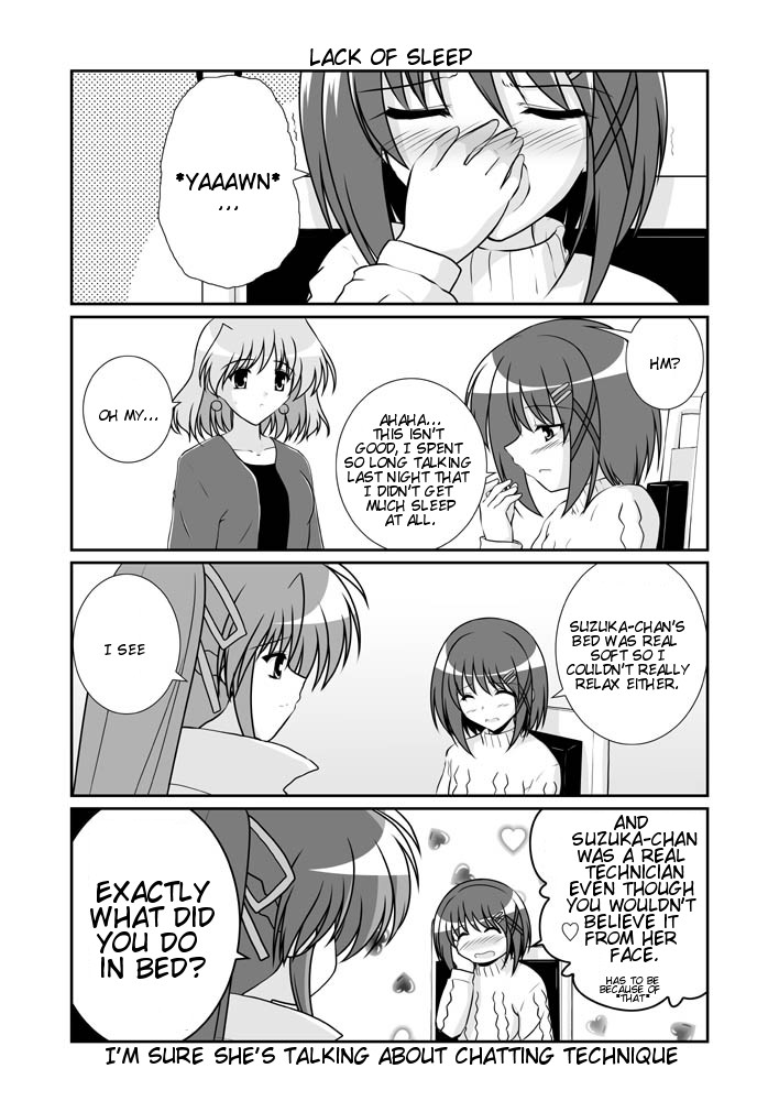 yagami hayate, signum, and shamal (lyrical nanoha and 2 more) drawn by mikage_takashi