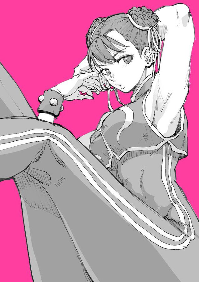 chun-li (street fighter and 1 more) drawn by takafumi_696