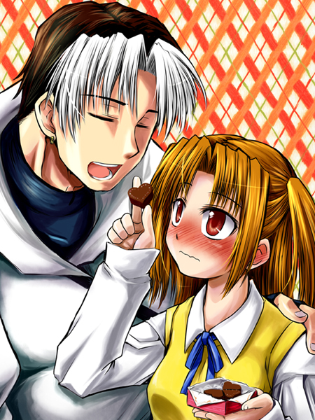 yumizuka satsuki and sachiel (tsukihime and 2 more) drawn by imai_nyuu and inusurvivor