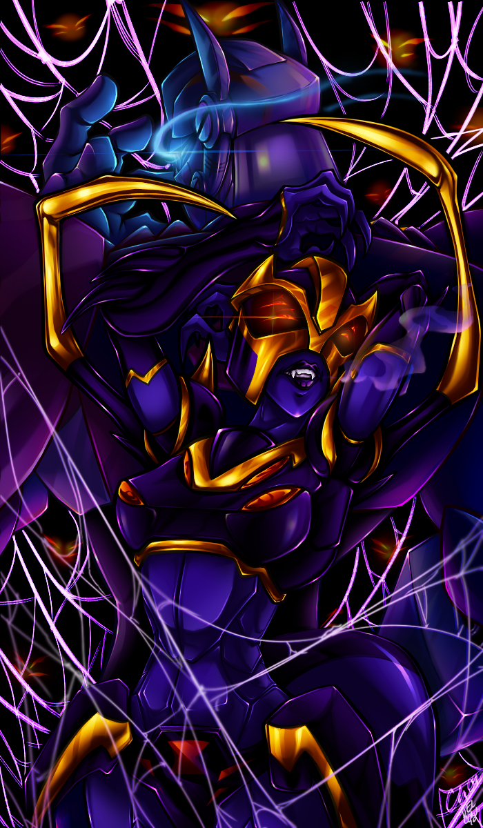 optimus prime and blackarachnia (transformers and 1 more) drawn by deludedcon