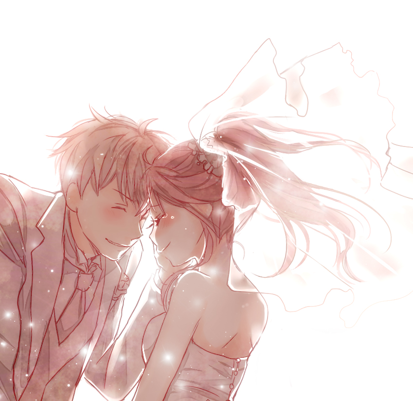 harada tomoya and bessho tamaki (betsu x bara) drawn by miyahara_ruri