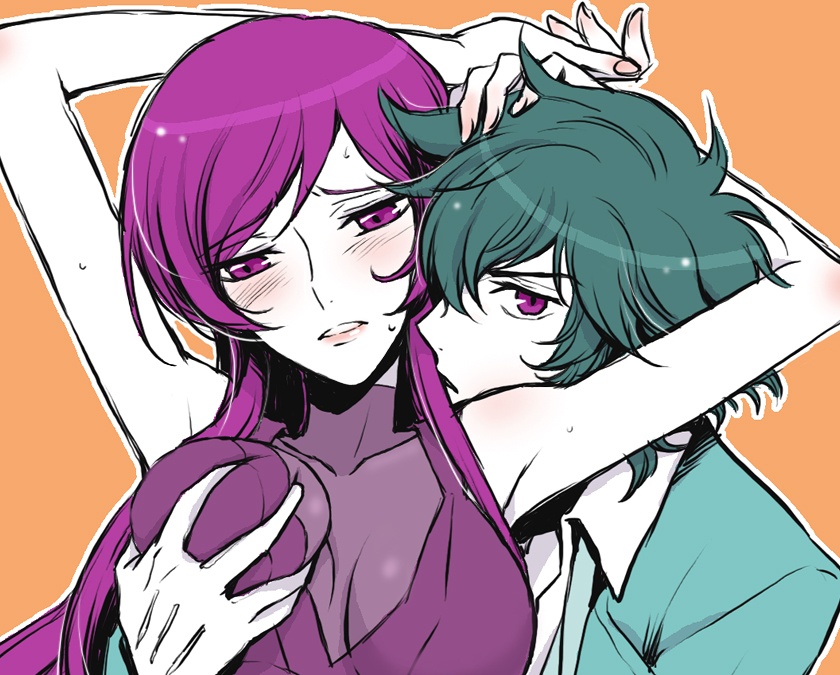 tieria erde and setsuna f. seiei (gundam and 1 more) drawn by hato_niku