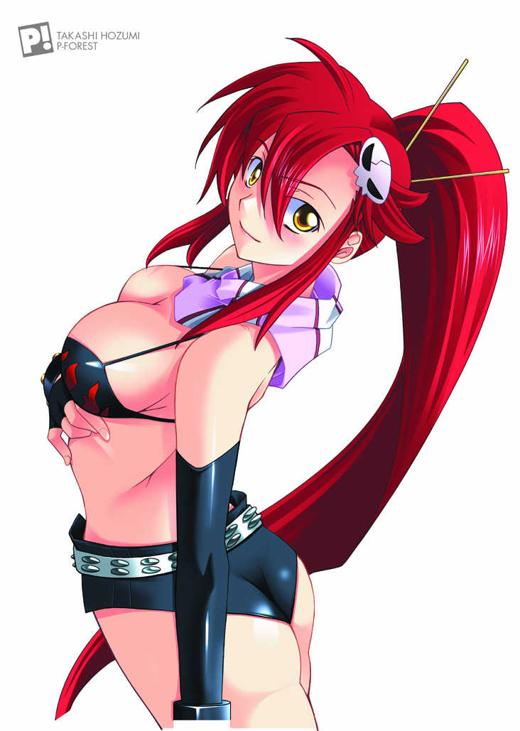 yoko littner (tengen toppa gurren lagann) drawn by hozumi_takashi