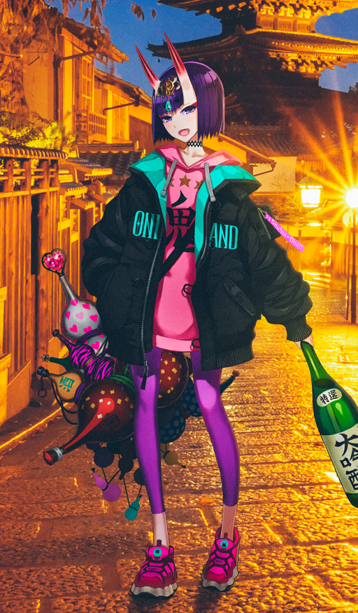 shuten douji (fate and 1 more) drawn by honjou_raita