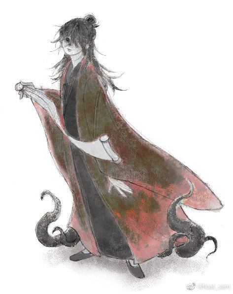 li huowang and li sui (dao gui yi xian) drawn by float_sam