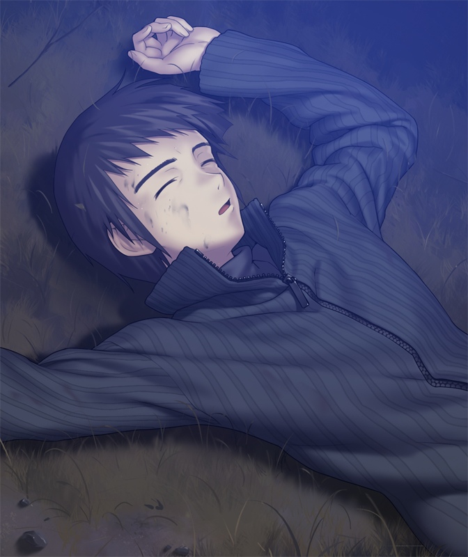 aozaki aoko and shizuki soujuurou (mahou tsukai no yoru) drawn by koyama_hirokazu