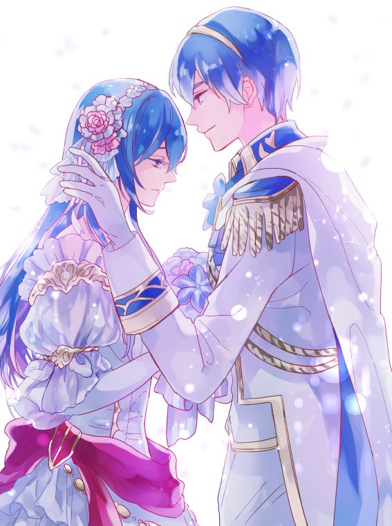 marth and caeda (fire emblem and 2 more) drawn by aruba