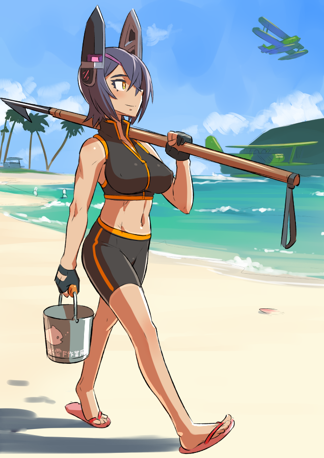 tenryuu (kantai collection and 1 more) drawn by mikoyan