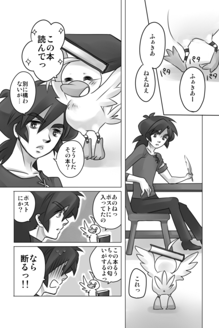 fakir and ahiru (princess tutu) drawn by torinone_(nontenki)