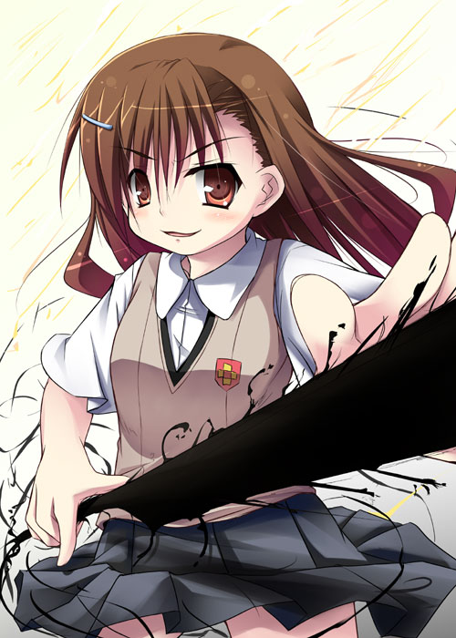 misaka mikoto (toaru majutsu no index and 1 more) drawn by tekehiro