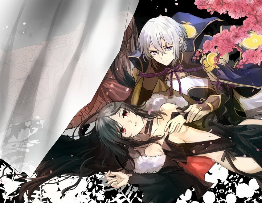 yu mei-ren, prince of lan ling, and xiang yu (fate and 1 more) drawn by tsengyun