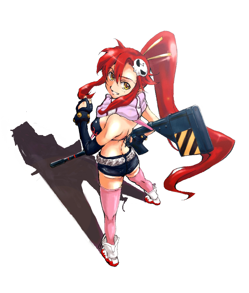 yoko littner (tengen toppa gurren lagann) drawn by fujimoto_satoru
