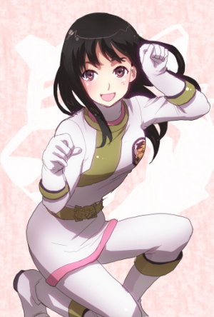 gaowhite and taiga sae (super sentai and 1 more) drawn by izumi_rion