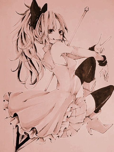 sakura kyoko (mahou shoujo madoka magica) drawn by coco_maru