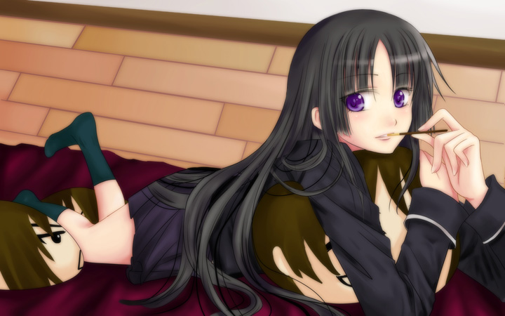 isayama yomi (ga-rei and 1 more) drawn by miniyu