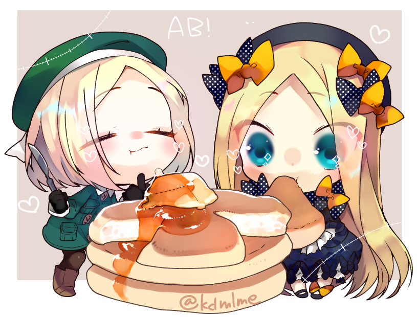 abigail williams and paul bunyan (fate and 1 more) drawn by ume_(pickled_plum)