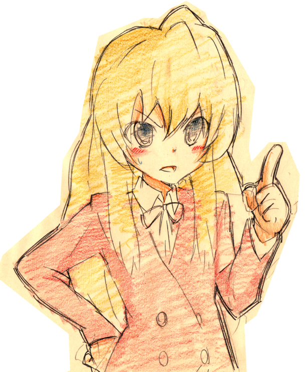 aisaka taiga (toradora!) drawn by mine_(golazo_golazo)